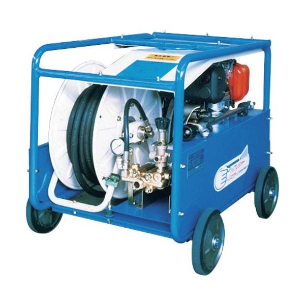 鶴見製作所 ツルミ 高圧洗浄機 エンジン式(ベルト掛けタイプ) 23.8L/min 9.8MPa HPJ-7100E6 1台（直送品）