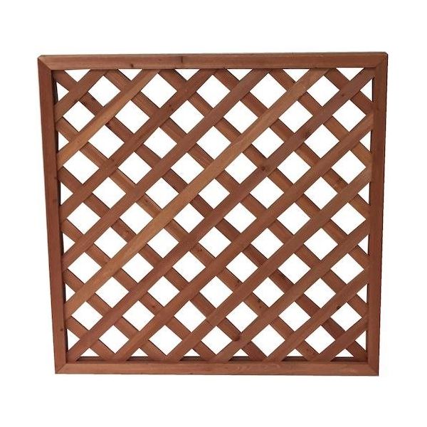加藤伝蔵商店 伝蔵 ラティスフェンス90×90 G001 1セット(4枚) 428-9136（直送品）