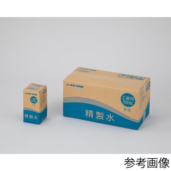 アズワン 工業用精製水 500mL 68-1405-66 1本（直送品）