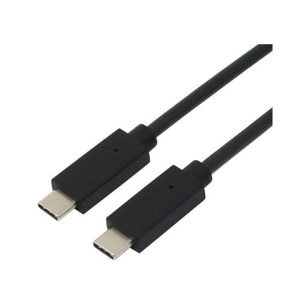 アイネックス PD100W対応 USB2.0 TypeーCケーブル CーC 1m U20CC-MM10P10 1個 67-9342-40（直送品）