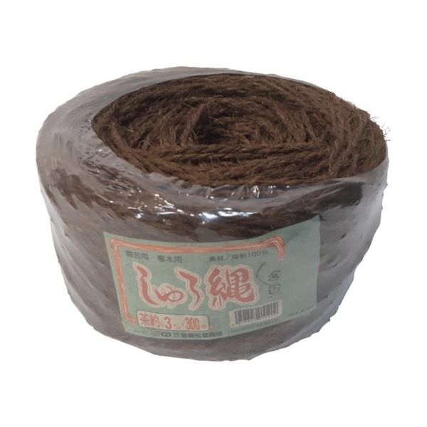 加藤伝蔵商店 伝蔵 棕櫚縄3φ茶300m(1本出し) K011 1セット(10個) 430-6761（直送品）