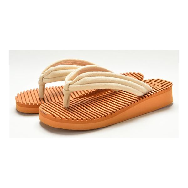 ラッキーベル Rebornサンダル yubiーku01(ブロンズ) LL 67-8176-01 1足（直送品）