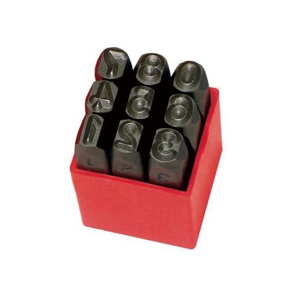 ジーネット 数字刻印セット GSK-100 1個 64-3265-67（直送品）