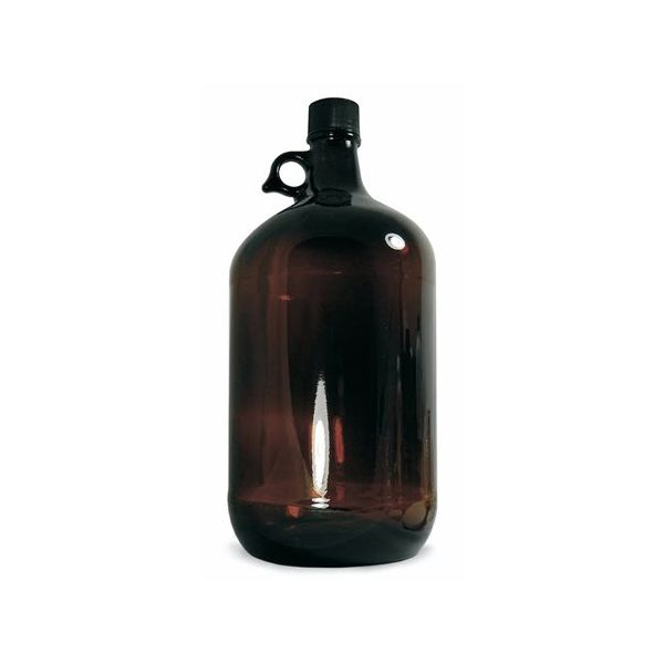 ウィザーライフサイエンス Qorpak(TM) アンバーガロン 瓶 4000mL 1ケース(6本入) 02-993-911 1ケース(6本)（直送品）