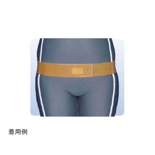 アシスト 万能ゴムベルト ブラウン S 00371 1本 68-4061-34（直送品）