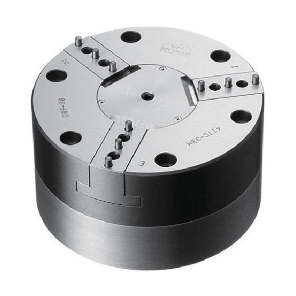 仲精機 ナカ エアチャック 4インチ 回転オイルミスト型 NPC-4TTS-33M 1台 723-6123（直送品）