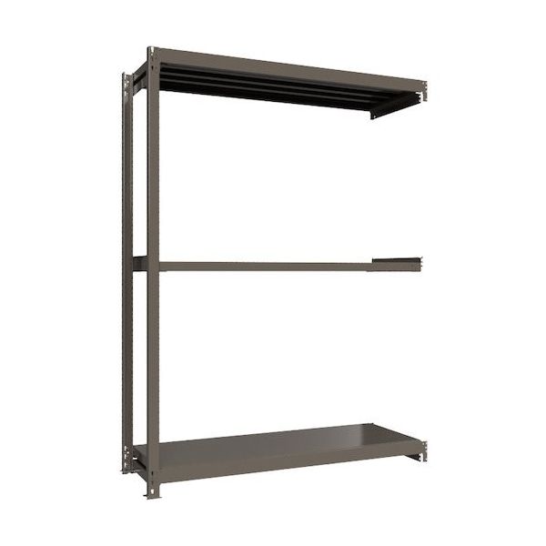 ICHIMAI 重量ボルトレスラック 段荷重1000Kg H2400×W1800×D600 天地3段 連結グレー TH1000-866R3（直送品）