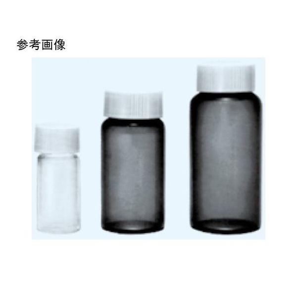 サンプル管 P型(本体ガラス)茶褐色 キャップNo.S2付 2mL φ15×H35mm 1ケース(100本入) 552-02B（直送品）
