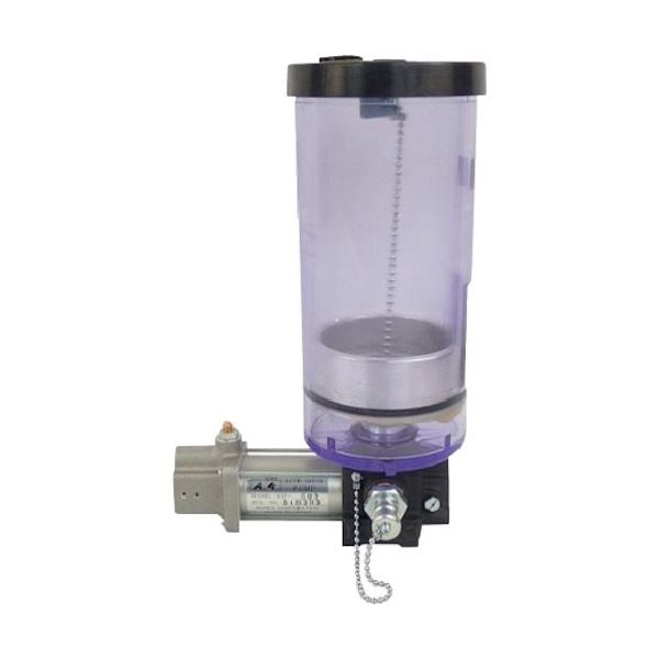 広和 KWK 空圧式グリースポンプ(オイル用)(2Lアクリルタンク/吐出量0.5) KSP-502L 1台 272-6545（直送品）