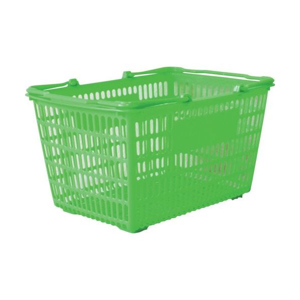 大和産業 買い物かご SLー7 グリーン SL-7-GR 1個 538-1891（直送品）