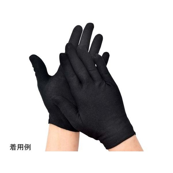 Trimate 作業・品質管理用手袋 ブラック M 10枚入 TR-STB01BK-M 1セット(10枚) 67-4920-76（直送品）