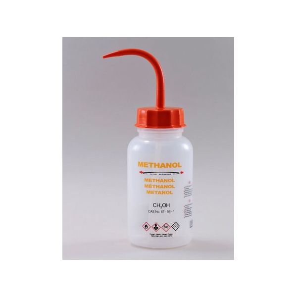 Isolab 薬品識別安全洗浄瓶 メタノール用 68-4096-64 1個（直送品）