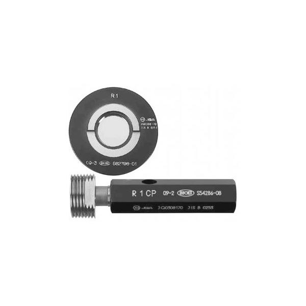 第一測範製作所 管用テーパネジゲージセット JIS B0203 PT-PR 1/16 1セット 65-3647-23（直送品）