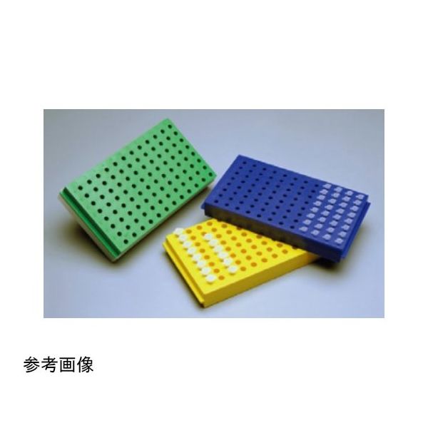 サーモフィッシャーサイエンティフィック リバーシブルマイクロチューブラック(フタ付き) 蛍光オレンジ 8670 1個 65-5644-12（直送品）