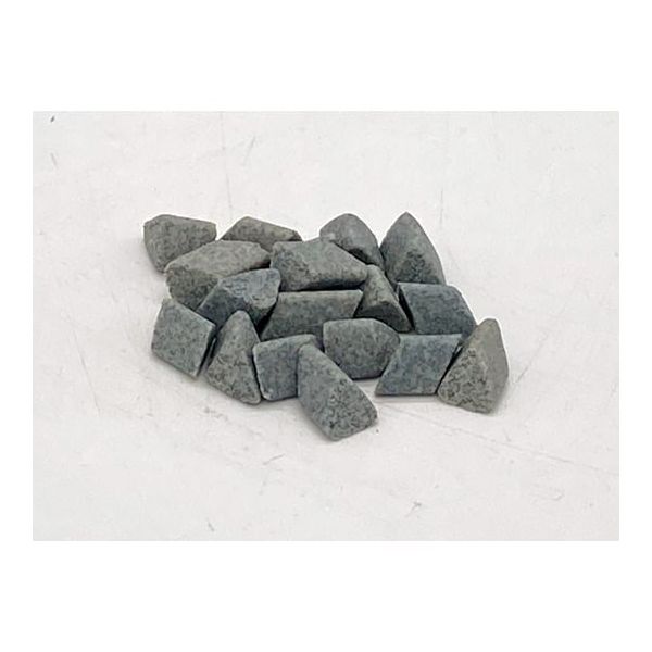 秋山産業 ASバレルメディア 荒研磨 湿式バレル研磨用 5kg AS-ART-6 1箱(1kg) 4-6053-02（直送品）