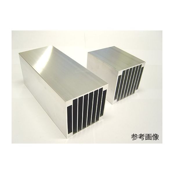 LSIクーラ V型強制空冷型ヒートシンク 84×84×200mm 84V84 200 1個 62-6284-23（直送品）