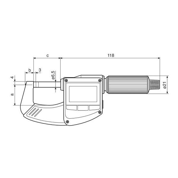 マール デジタルマイクロメータ 40EWRi 125-150 1個 64-5160-89（直送品）