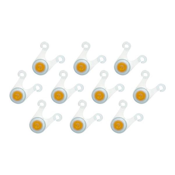 Trimate LEDロープライト イエロー 10個入 TR-ROL-010YL 1セット(10個) 67-4920-68（直送品）