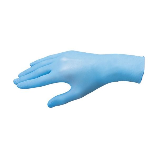 リーブル バリアローブ ニトリルPFフィットブルーパウダーフリーL(100枚入) NO.2132L 1セット(3000枚:100枚×30箱)（直送品）