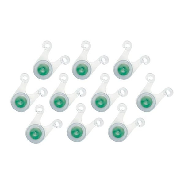 Trimate LEDロープライト グリーン 10個入 TR-ROL010-GR 1セット(10個) 67-4920-65（直送品）