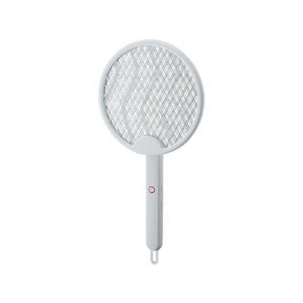 Trimate 折りたたみ式電撃殺虫ラケット USB充電タイプ ワイト TR-JSR001-WH 1個 67-4918-80（直送品）