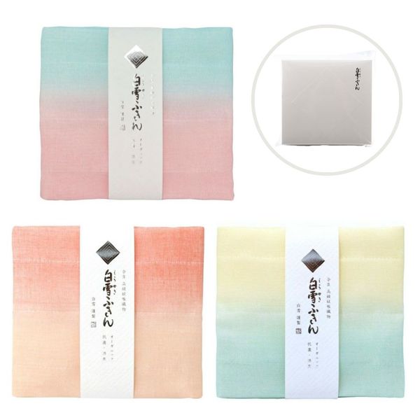 在庫一掃セール ギフト】 白雪ふきん 抗菌・消臭 高級蚊帳織物 3枚セット ギフト ぞうきん・クロス