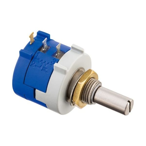 緑測器 接触形(巻線抵抗体)回転センサ HP-18 20K 1個 62-9883-95（直送品）