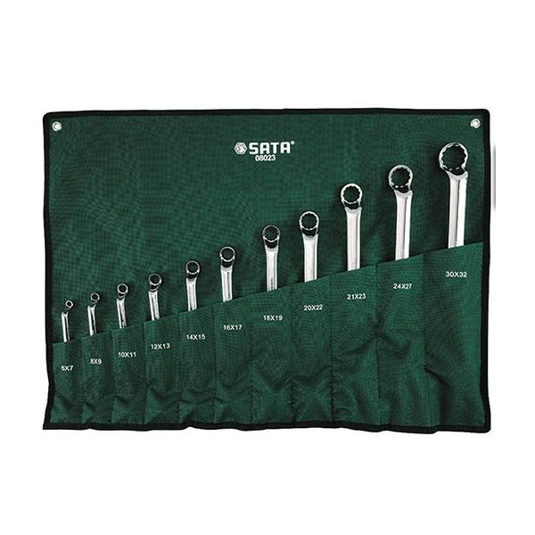 Apex Tool Group ディープオフセット両口メガネレンチ 11本セット RS-08023 1セット 63-4173-92（直送品）