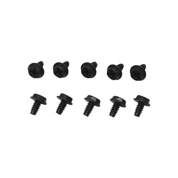 アイネックス I/Oブラケット用インチネジ ブラック PB-023B-BK 1個 67-9258-23（直送品）