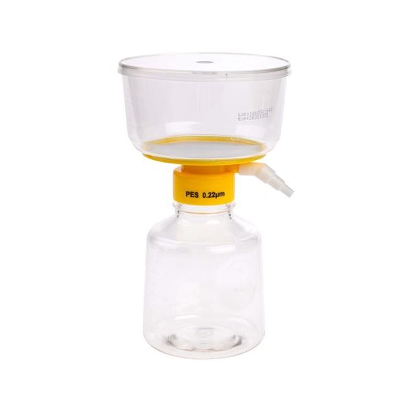 CELLTREAT 500mL フィルターシステム PESフィルター素材 0.22μm 90mm 滅菌12箱入 229707 1箱（直送品）