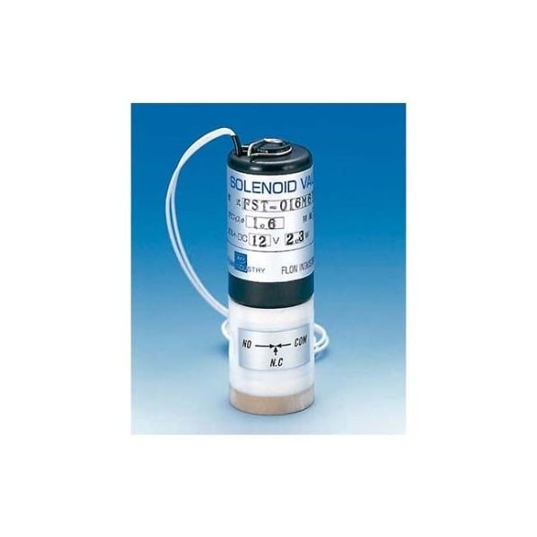 フロン工業 PTFE3方メス電磁弁 FSTー016M6YN DC24V F-2367-003 1個 4-5859-01（直送品）