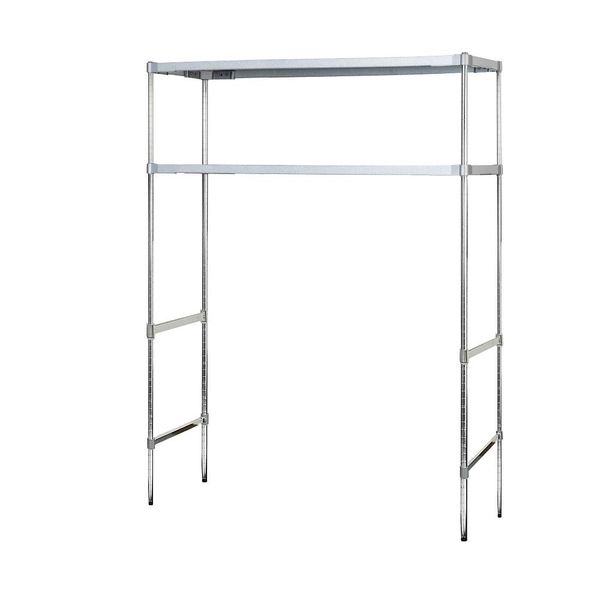 アイ・エル・シー ガルバリウム製ラボシェルフ 1580×460×1800mm GLS-15846 1式 68-0812-04（直送品）