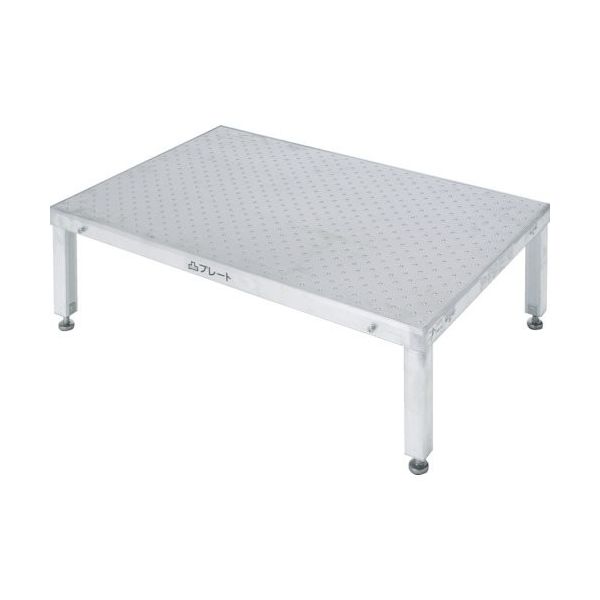 アルインコ 低床作業台(連結式・凸プレート) LFP LFP-0906G 1台 362-5999（直送品）