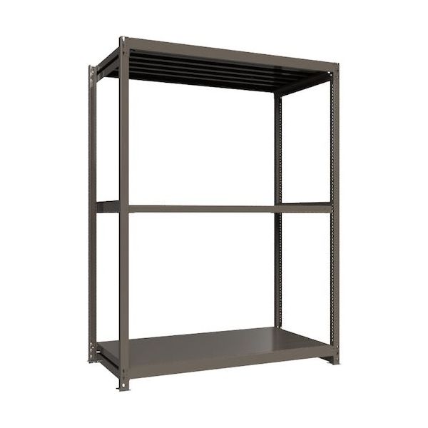 ICHIMAI 重量ボルトレスラック 段荷重1000Kg H2400×W1800×D900 天地3段 単体グレー TH1000-869T3（直送品）