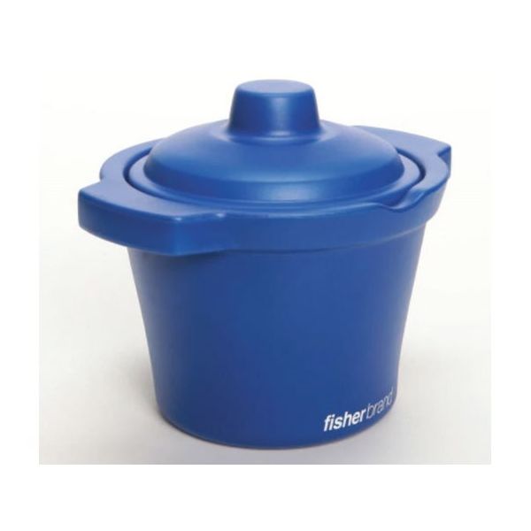 ウィザーライフサイエンス Fisherbrand アイスバケツ 4L ブルー 03-395-162 1個 65-4341-30（直送品）