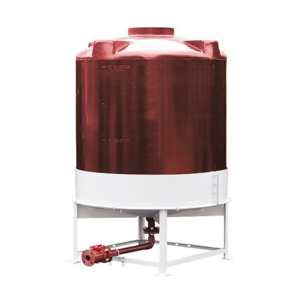 スイコー 耐熱HT型完全液出しタンク2000 TU-HT2000 1個 856-9531（直送品）