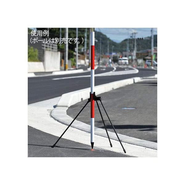 ランドアート ハイビスカス ポールホルダー L PH-L 1本 62-4862-65（直送品）