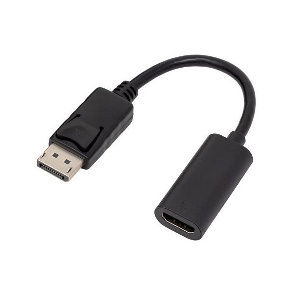 アイネックス DisplayPortーHDMIパッシブ変換ケーブル AMC-DPHD-V 1個 67-9205-44（直送品）