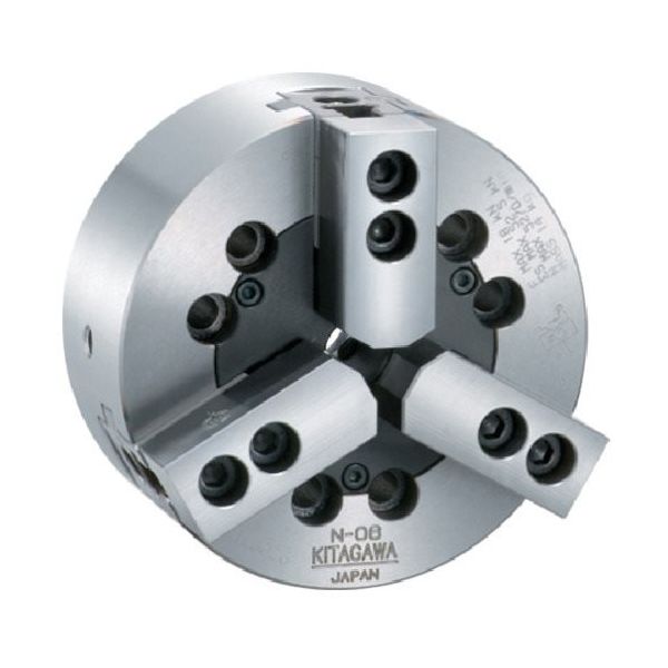 北川鉄工所 北川 中実パワーチャック N15 1台 837-7769（直送品）