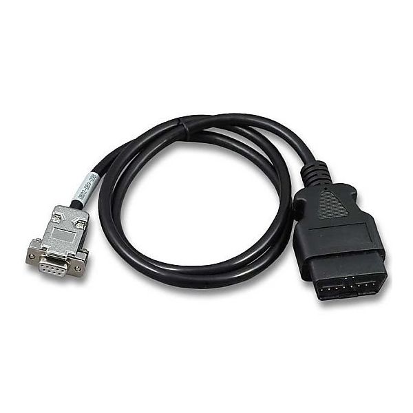 ラインアイ OBD2ーDSUB9ケーブル OBD2-DB9-09B 1個 67-7731-19（直送品）