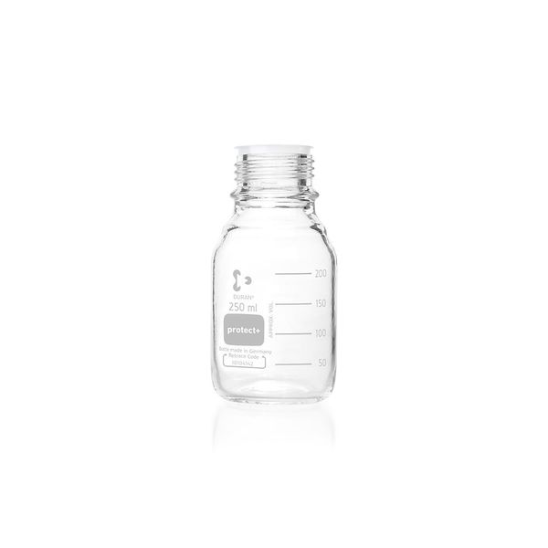 DWK Life Sciences プロテクトプラスコートねじ口びん びんのみ 250mL 1個 017580-250A（直送品）