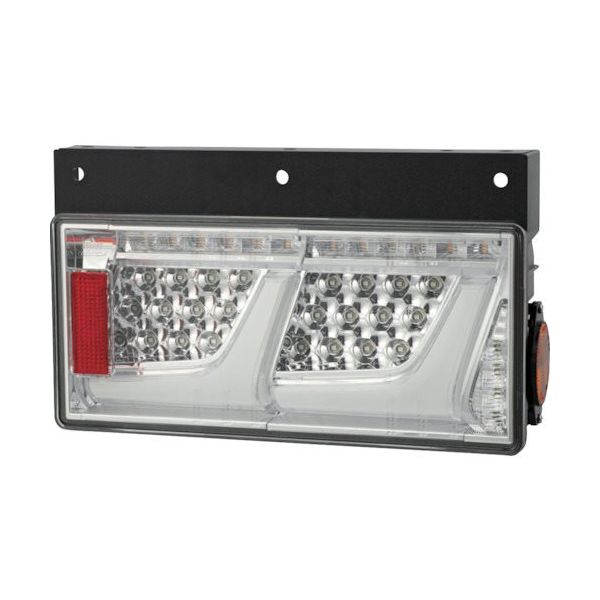 小糸 左 クリアVer シーケンシャルターン トラック用オールLEDリアコンビネーションランプ 2連タイプ LEDRCL-24L2SC 1台（直送品）