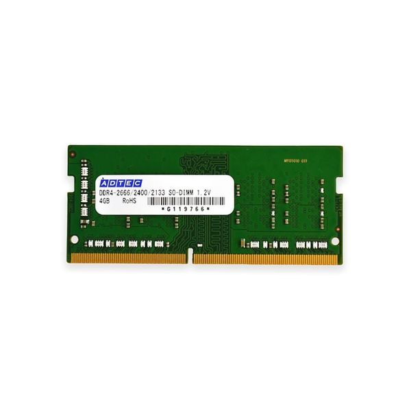 アドテック DDR4ー2666 SOーDIMM 32GB ADS2666N-32G 1個 67-7460-91（直送品）