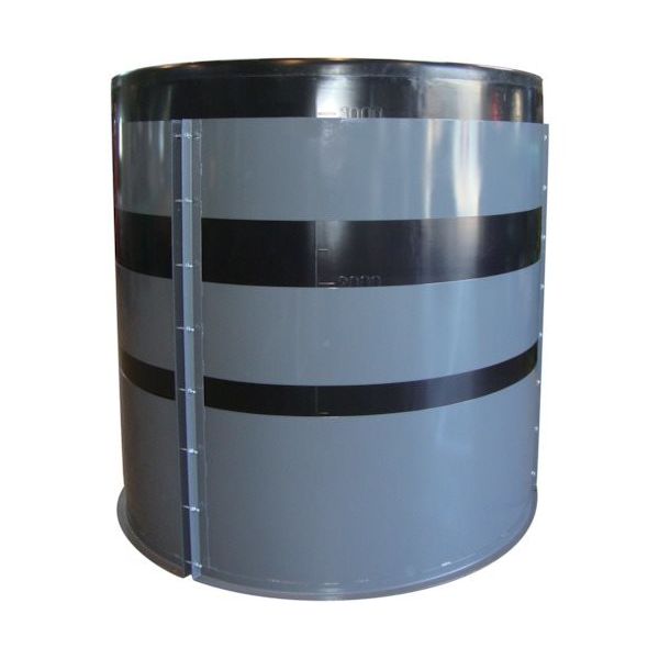 スイコー MH型 開放円筒型容器4000L MH-4000 1台 112-0124（直送品）