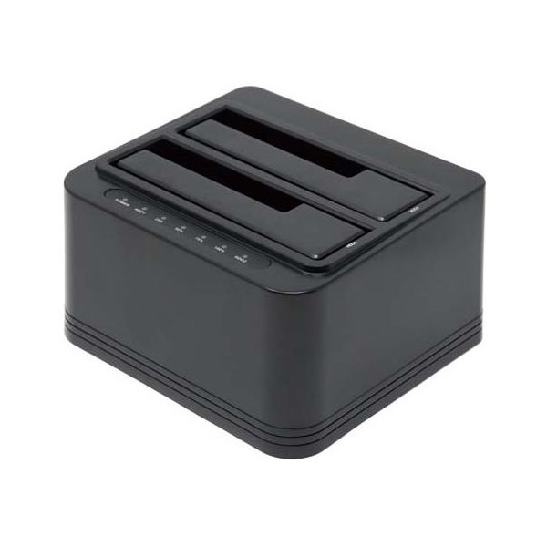 アイネックス クローン対応 USB3.2Gen1 HDD/SSDスタンド HDE-17 1個 67-9282-54（直送品）