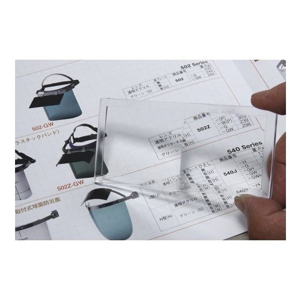 日本光器製作所 溶接面プレート 拡大 +2.50 008-0605 1個 62-2078-93（直送品）