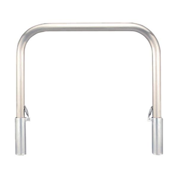 カネソウ 車止め アーチ型 ステンレス製 脱着式 スチール製蓋 Yシリーズ YA7H15-D 1本 258-3997（直送品）