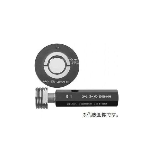 第一測範製作所 管用テーパネジゲージセット PTーPR1/2 0355-01-0001010 1個 67-4848-18（直送品）