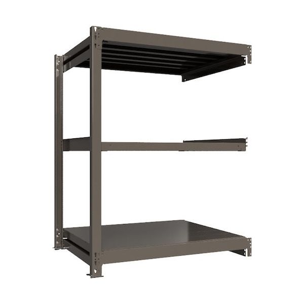 ICHIMAI 重量ボルトレスラック 段荷重1000Kg H1500×W1200×D900 天地3段 連結グレー TH1000-549R3（直送品）