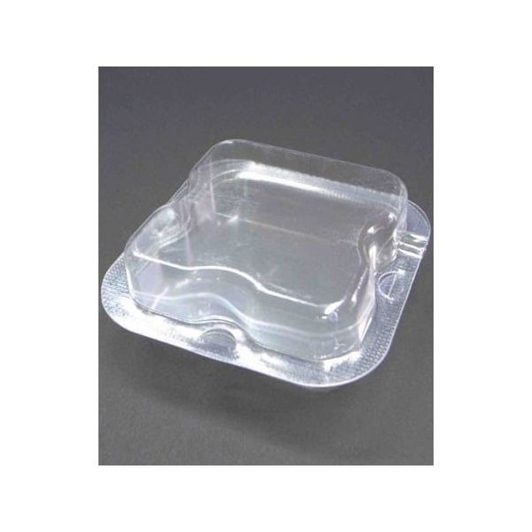 ジャパン・プラス PーBOX 緩衝材ケース 108.5×108.5mm 100個入 No.3 1ケース(1個) 68-0322-39（直送品）